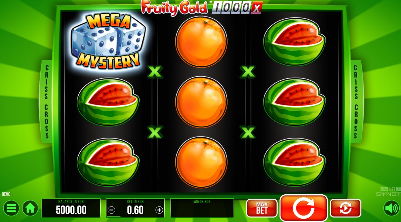 The Fruity Gold 1000 Slot